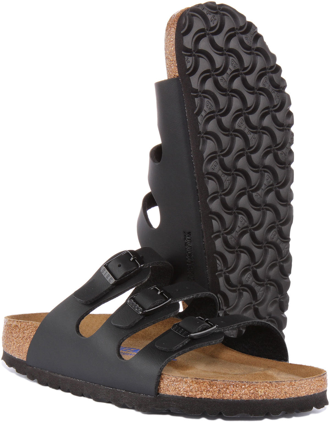 Birkenstock Florida Sandals | Black Birko-Flor for Women