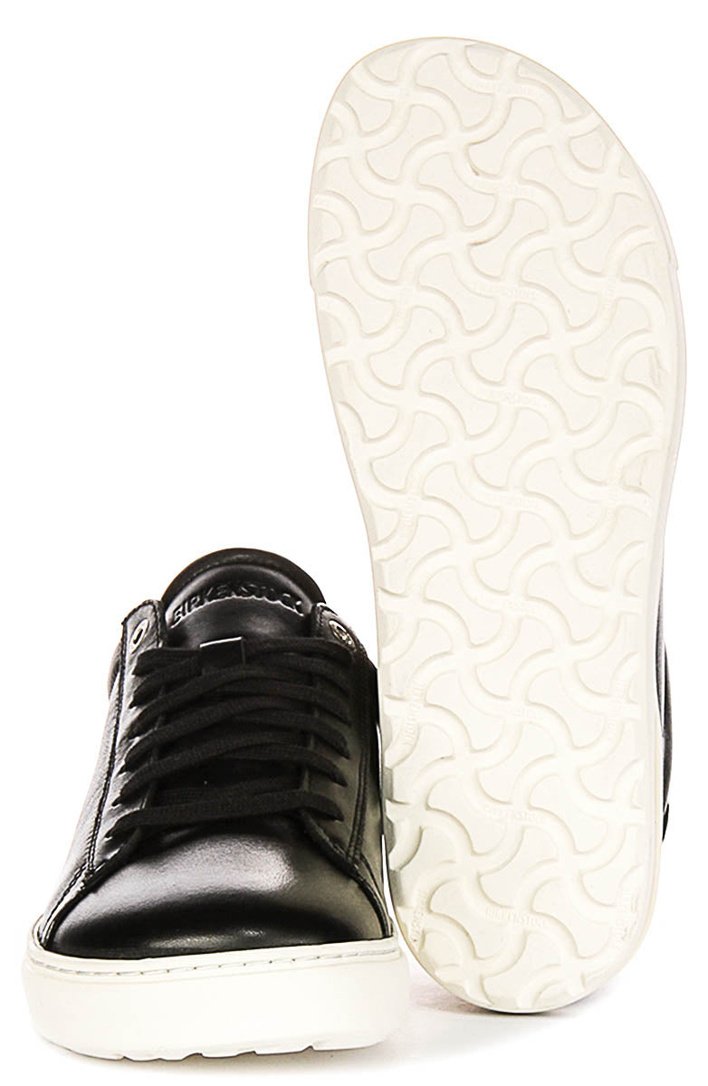 Birkenstock Bend Low Trainers | Black genuine leather for Men and Women - Regular Fit