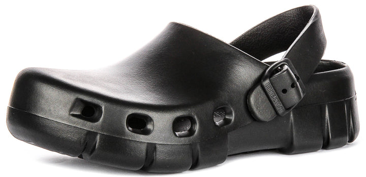 Birkenstock Birki Flow zoccoli | EVA nera da donna - Calzata regolare