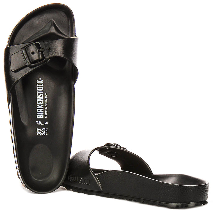 Birkenstock Madrid Sandals | Black EVA for Women - Narrow Fit