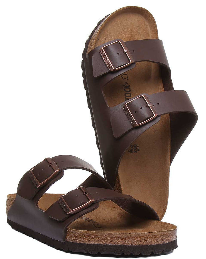 Birkenstock Arizona Sandals | Brown Birko-Flor for Women