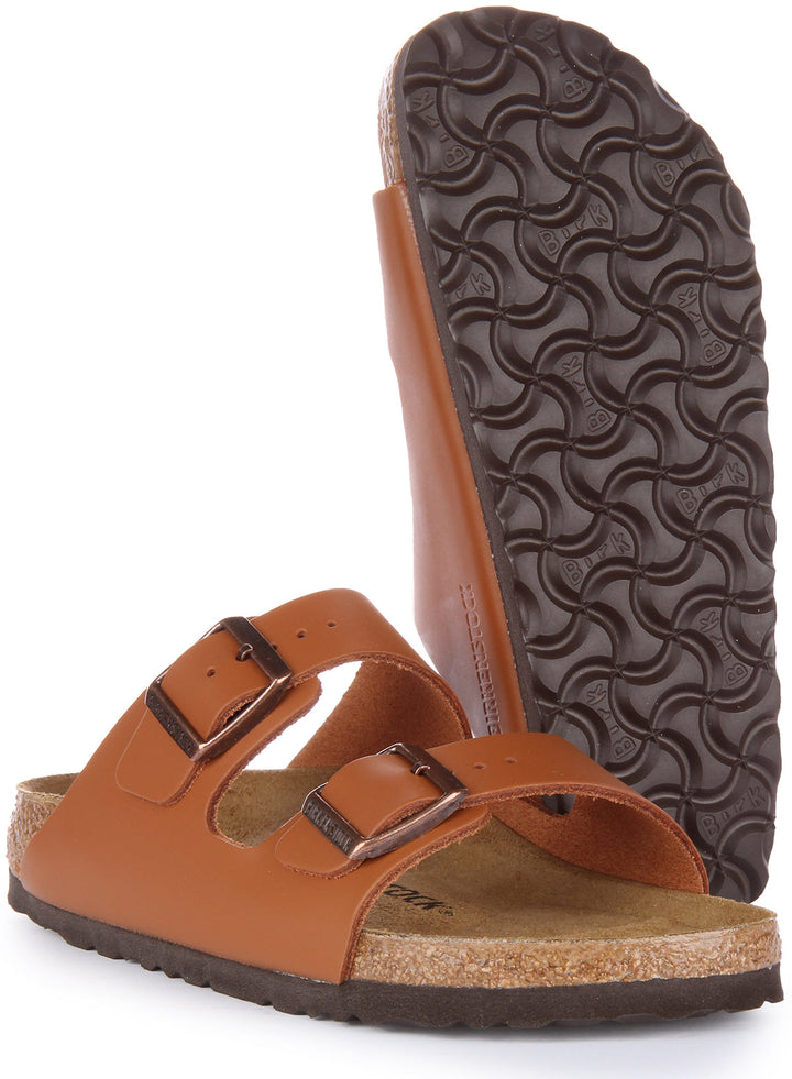 Birkenstock Arizona Sandals | Brown genuine leather for Men and Women