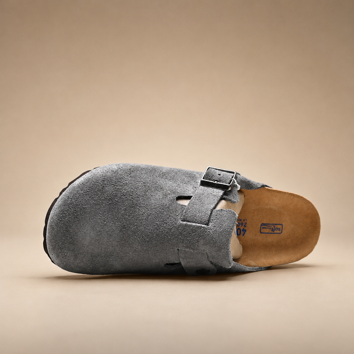 Women's Birkenstock Boston Suede Clogs