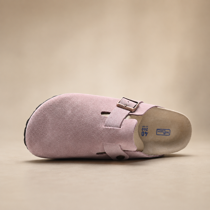 Women's Birkenstock Boston Suede Clogs