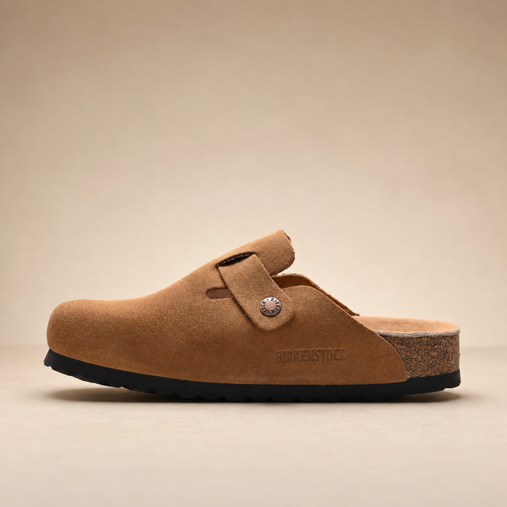 Women's Birkenstock Boston Suede Clogs