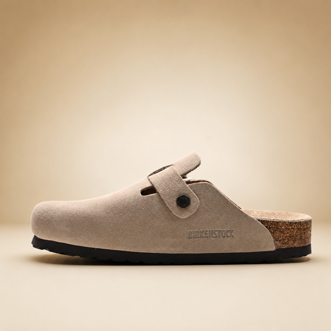 Women's Birkenstock Boston Suede Clogs