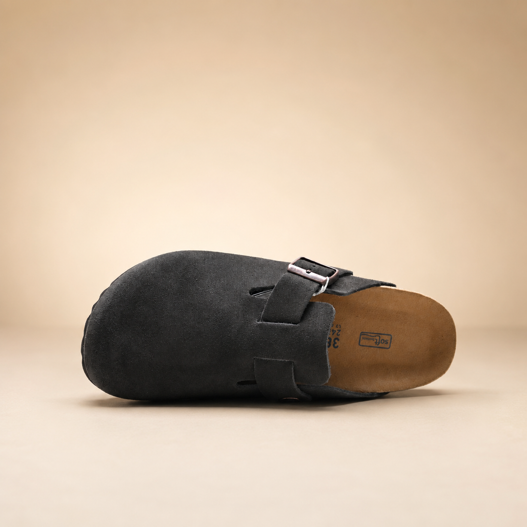 Women's Birkenstock Boston Suede Clogs