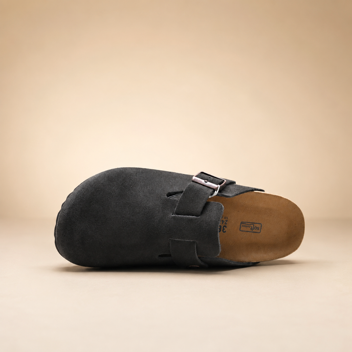Women's Birkenstock Boston Suede Clogs