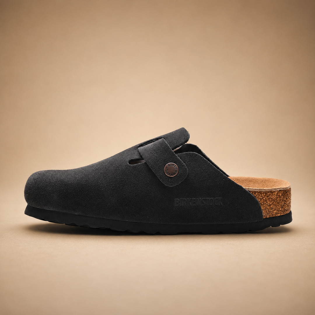 Women's Birkenstock Boston Suede Clogs