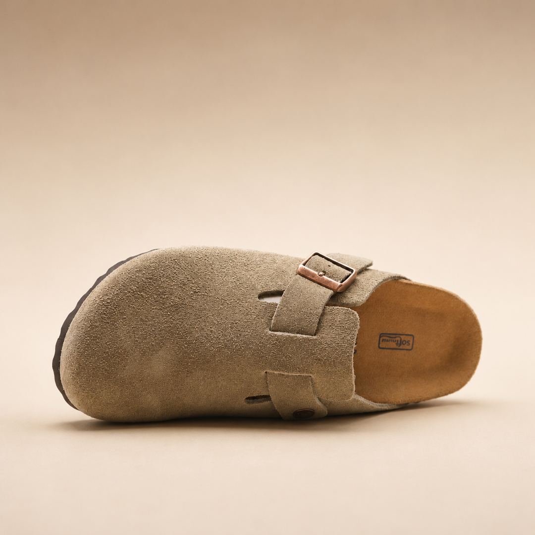 Women's Birkenstock Boston Suede Clogs