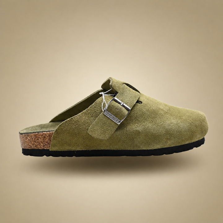 Women's Birkenstock Boston Suede Clogs