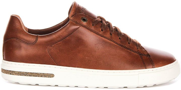 Sneakers Birkenstock Bend Low | Pelle genuina color cognac per uomo e donna