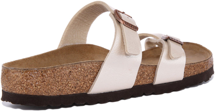 Birkenstock Mayari Sandals | Cream Birko-Flor for Women