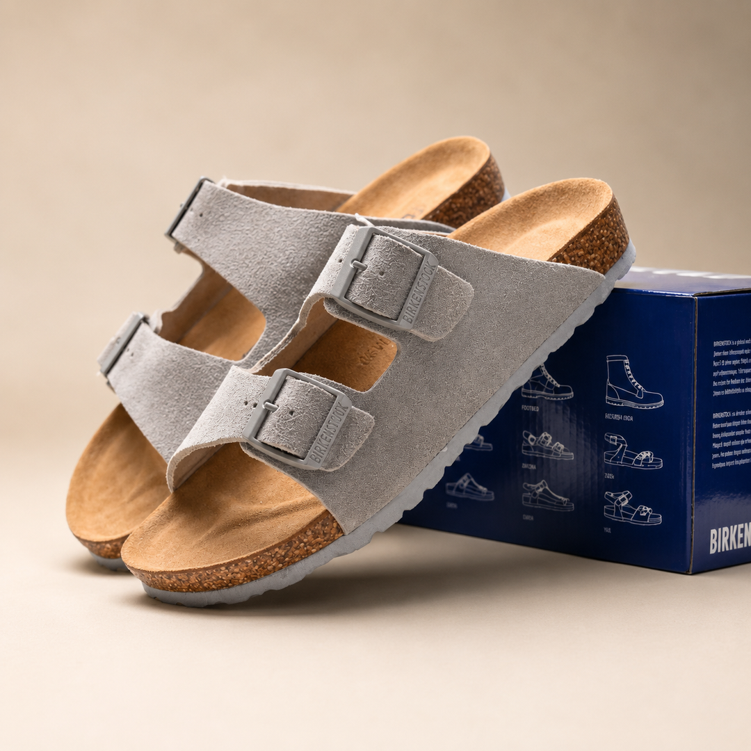 Birkenstock Arizona-sandalen met twee bandjes voor dames