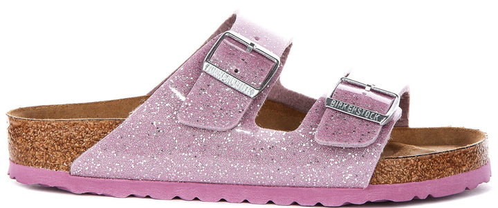 Birkenstock Arizona Sandals | Lavender Birko-Flor for Kids - Regular Fit