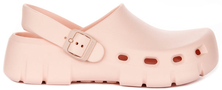Birkenstock Birki Flow zoccoli | EVA rosa da donna - Calzata regolare