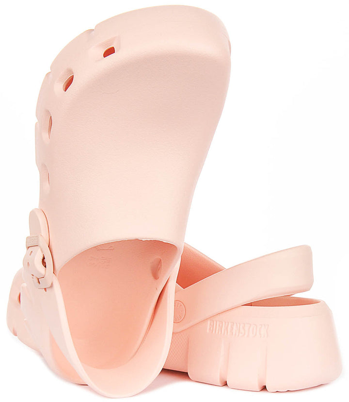 Birkenstock Birki Flow zoccoli | EVA rosa da donna - Calzata regolare