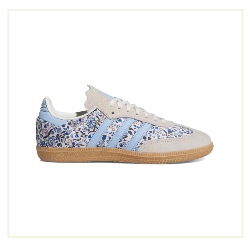 adidas Samba OG Liberty London Azul Floral (GS)