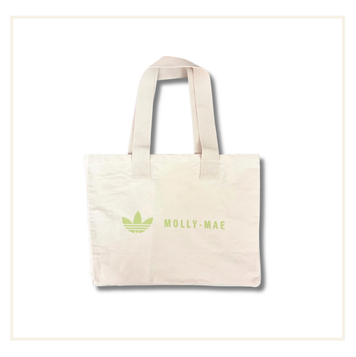 Molly-Mae x adidas Oxford Street Exclusive Matcha Tote Bag