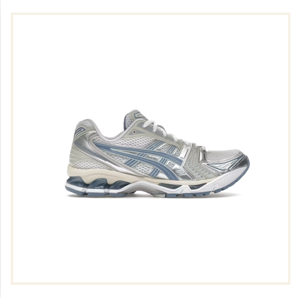 ASICS Gel-Kayano 14 White Light Navy